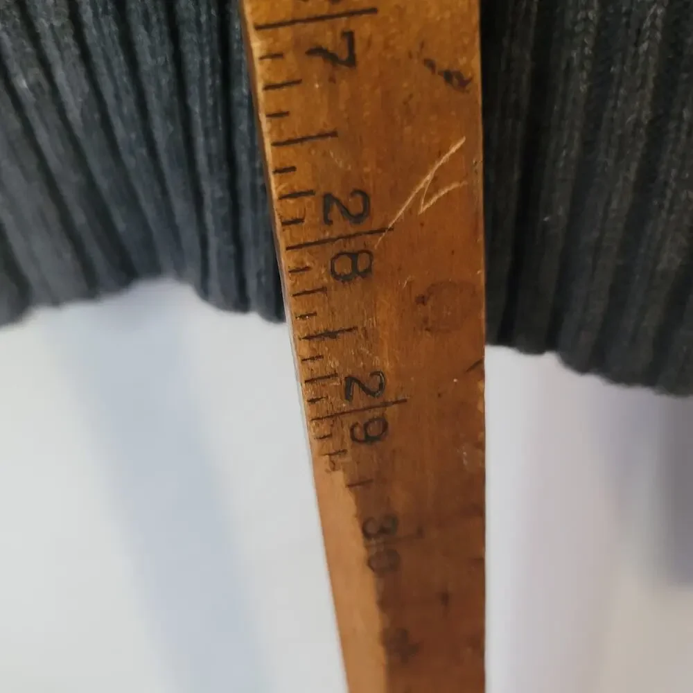 Fossil-Men's Sweater- long sleeve zip up jacket- Charcoal in color- size Large - Picture 5 of 7
